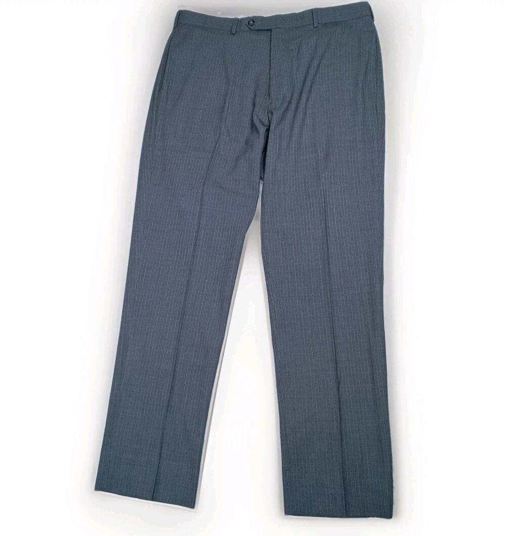 Brooks Brothers Wool Silk Blend Trousers Mens 36x32 Gray Regent Brookscool